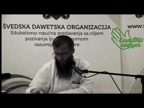 nemojte omalovažavati jedni druge // mr. Hajrudin Ahmetović