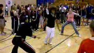 Corbin Bleu jumping rope 2