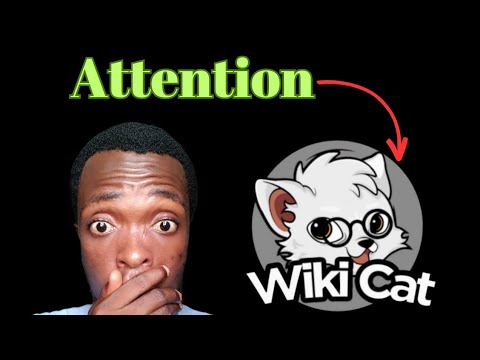 Wiki Cat Coin || IMPORTANT ZONE || MUST WATCH