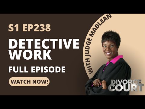 Divorce Court OG - Gloria vs. Robert - Detective Work - Season 1, Episode 238 - FULL EPISODE