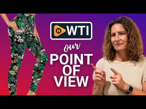 High Waisted Exercise Yoga Pants with Pockets Workout Leggings for Women Running Pants Small Colorful Tropical Flowers - WTI product video review