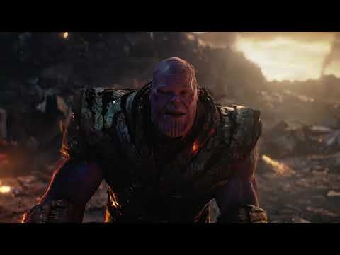 Avengers: Endgame (2019) Thanos Disintegration Scene - Thanos Turns To Dust | Movie Clip HD