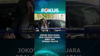 Jokowi Buka Suara soal Polemik Ijazah, Sebut Ada Operasi Politik #shorts