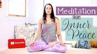 Meditation for Anxiety & Finding Inner Peace - How to Meditate for Beginners - BEXLIFE