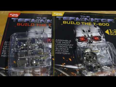 Hachette - Build The Terminator - Issues 25 and 26