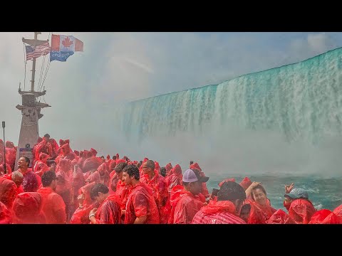 Niagara Falls Boat Ride - Canadian Side | POV 4K Video