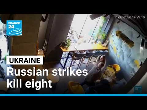 Russian strikes kill eight in Ukraine, officials say