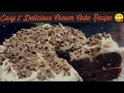 Easy Creamy Choco Crunch Cake // Delicious and Extraordinary 😁😁😋😋😋👍