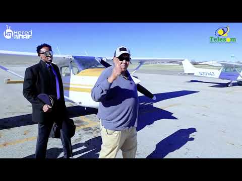 Casharkii ugu horeeyay ee duulimaadka oo uu i siiyay pilot Jeex.