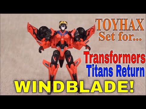 Toyhax Set for Transformers Titans Return Windblade - GotBot True Review NUMBER 597