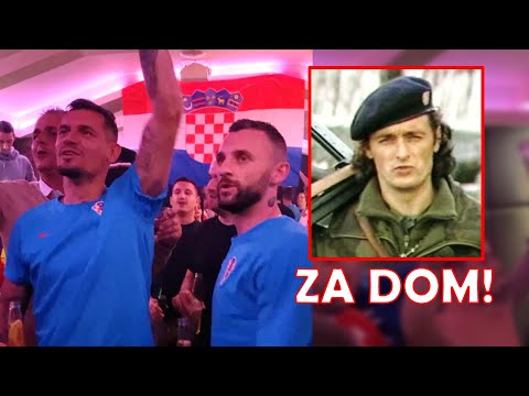 Lovren i Brozović slave uz Thompsonove hitove “Čavoglave” i “Kninska Kraljica”