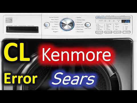 Kenmore Elite Washer Cl Code