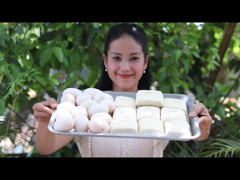 How To Prepare Duck Eggs Stew Tofu | Duck Eggs Tofu Recipe | I Am Thyda Cooking