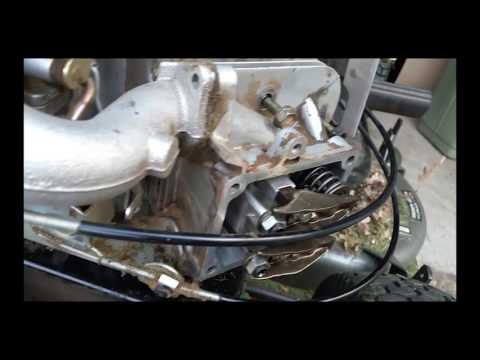 Briggs and Stratton Intek V-Twin Bent Push-rod and Cylinder Head Replacement