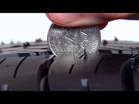 How Worn Are Your Tires? The Quarter Test Will Tell You
