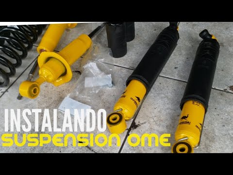 Instalando Suspensión OLD MAN EMU en una Nissan Navara + Lift delantero