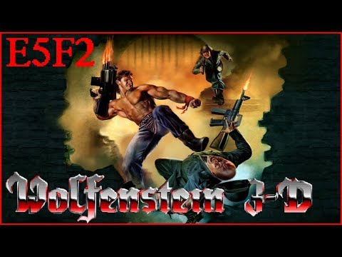 Wolfenstein 3D: Nocturnal Missions (1992) E5F2 All Secrets - I Am Death Incarnate 100% Walkthrough