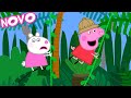 Peppa Pig Português Brasil Aventura Na Ilha Tropical NOVO Contos Da Peppa Pig