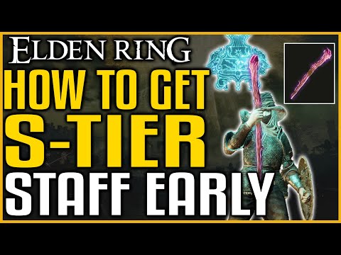 ELDEN RING HOW TO GET BEST S TIER STAFF EARLY IN THE GAME - Most Powerful Staff