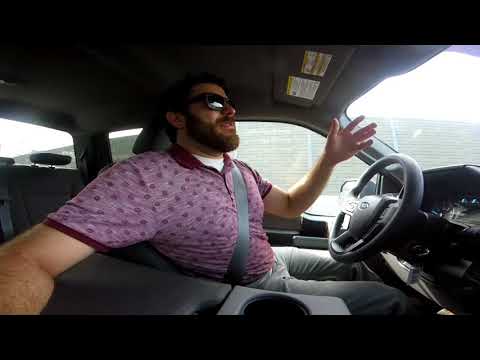 Driving the 2018 Ford F150 5.0L V8 Crew Cab Test Drive