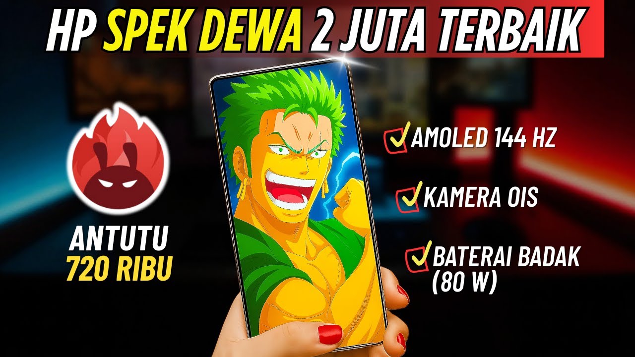 5 HP 2 JUTAAN TERBAIK [2,5 - 2,9 JUTA] JANGKA PANJANG AGUSTUS 2025