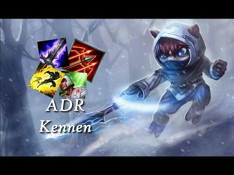 ADC Kennen attempt | League of Legends patch 6.10