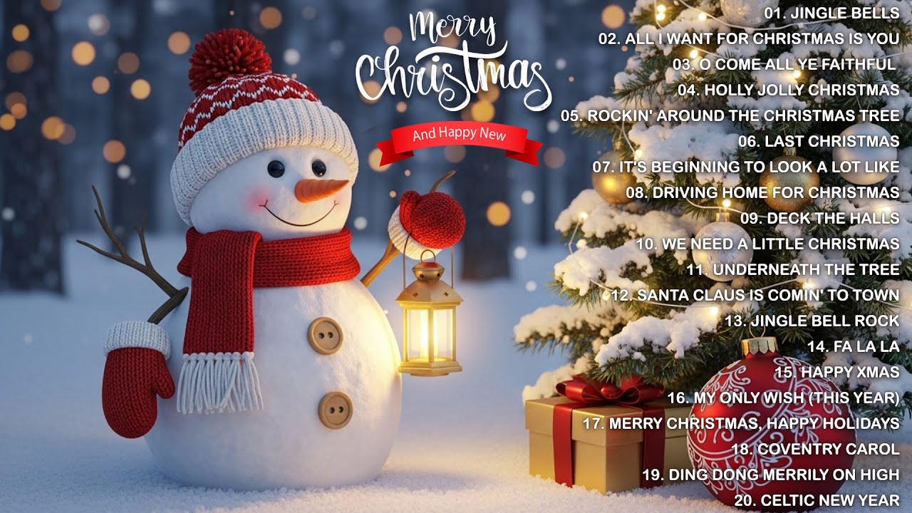 Top Christmas Songs 2026 🎄 Merry Christmas 2026 🎁 Best Christmas Music Playlist 2026