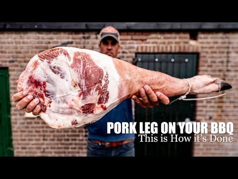 I Smoked a GIANT Leg of PORK