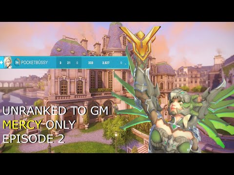 How to escape Diamond as Mercy | Unranked to GM Mercy only | Episode 2