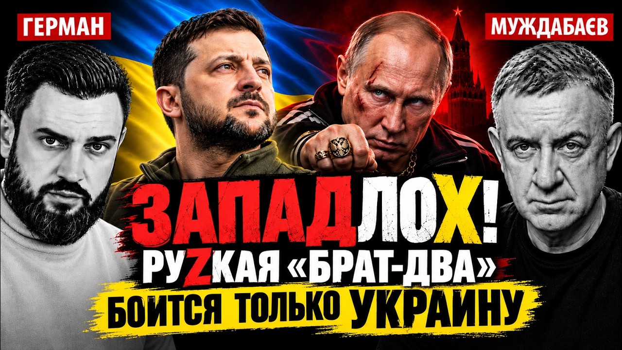 ЗАПАДЛОХ! РУZКАЯ «БРАТ-ДВА» БОИТСЯ ТОЛЬКО УКРАИНУ. Потому что понимает тольк?
