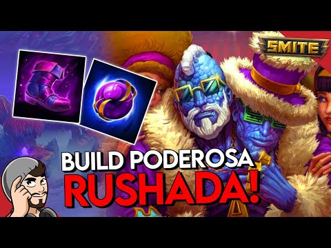 BUILD RUSHADA E BRABA DEMAIS! AGNI MID - Conquista - ⚡ Smite BR