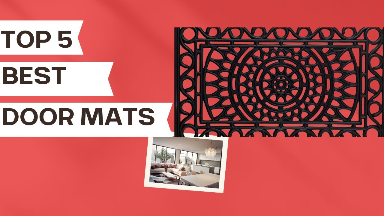 Top 5 Best Outdoor Door Mats Review in 2022#doormat