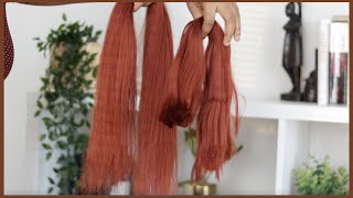 How to stretch and feather Kanekalon braiding hair faster