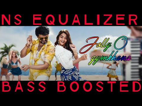 Jolly O Gymkhana Bass Boosted | BEAST SONGS |Thalapathy Vijay || Anirudh Hits NS Equalizer