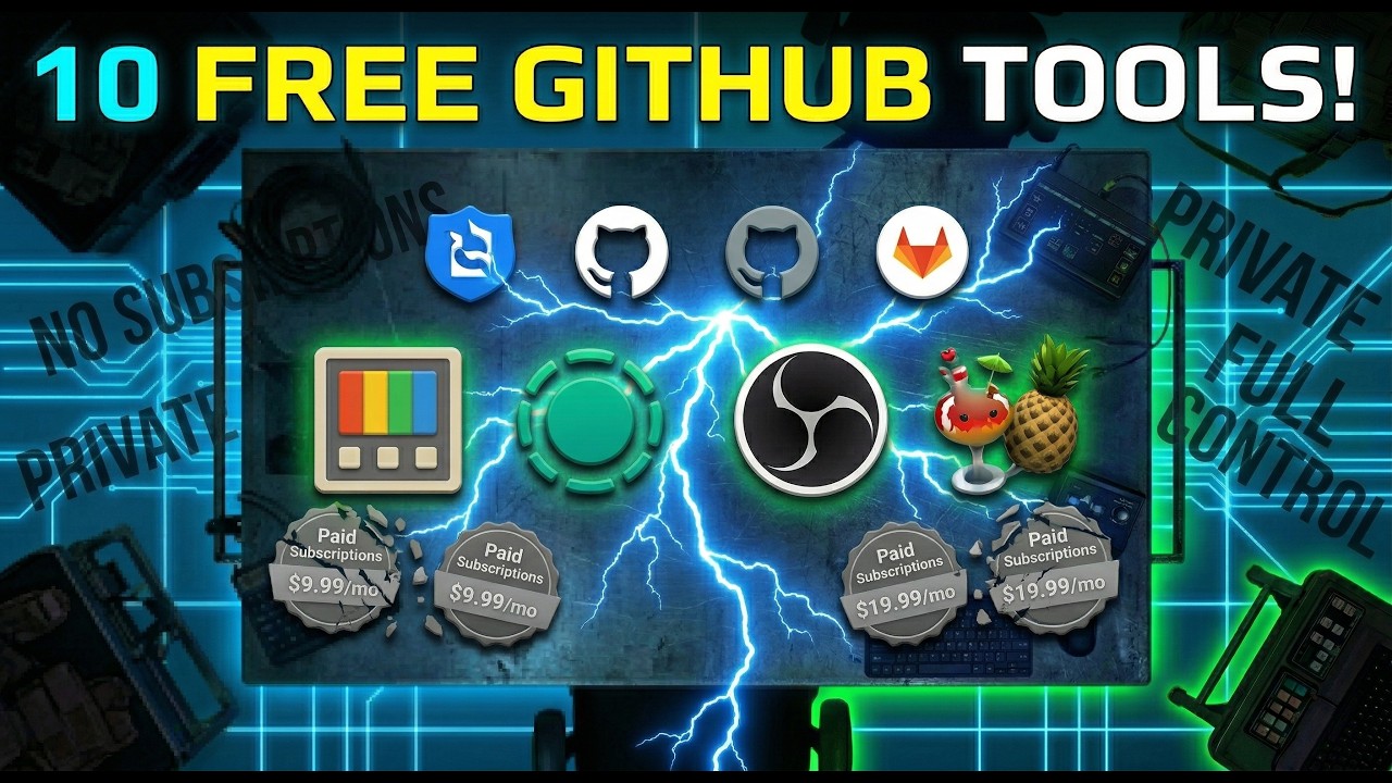 10 Free GitHub Projects You Should Install Right Now