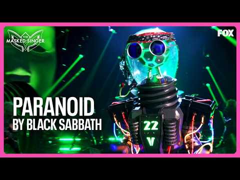 High Voltage Performs “Paranoid” by Black Sabbath | Season 14 | The Masked Singer