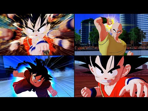 DLC 5 Super Attacks! No Stun Break and Stun Break Animations - Dragon Ball Z Kakarot