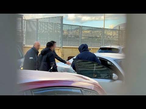 Así ha sido el traslado de la Comisaría a los juzgados de los detenidos por el crimen de Mohamed Alí