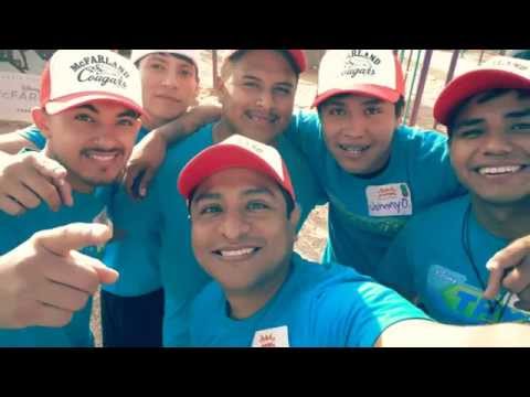 McFarland USA cast & crew, Disney employees, and local residents built a playground in McFarland, CA
