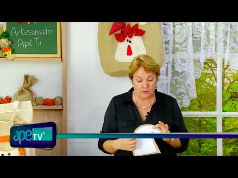 Apê Tv - Artesanato com Del Carmen 01/11/2015