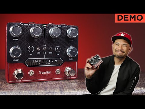 Cornerstone Music Gear Imperium V2 2025 - Ruby Red and Black image 2