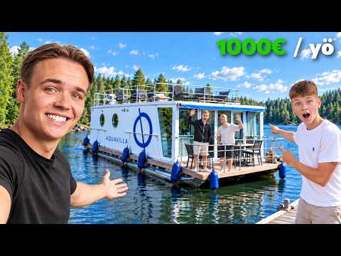72H Asuntolautalla Tubettajien Kanssa! (ajettiin karille)