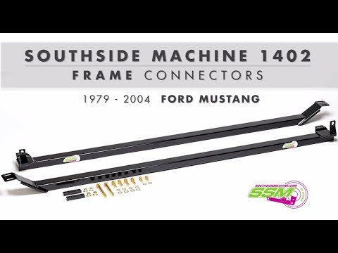 THE BEST MUSTANG FRAME CONNECTORS!