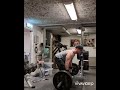 strict barbell row 80kg 10 reps for 5 sets