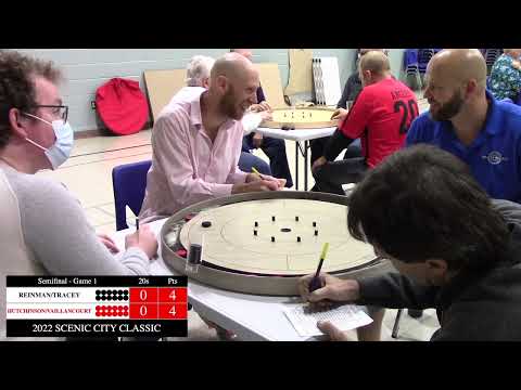 Crokinole 2022 Owen Sound Final 4 - Hutchinson/Reinman/Tracey/Vaillancourt