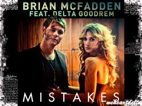Mistakes - Brian McFadden ft Delta Goodrem (radio edit) (with lyrics)