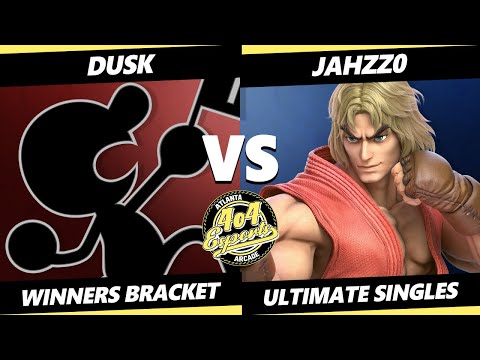4o4 Smash Night 28 - Dusk (Game & Watch) Vs. Jahzz0 (Ken) SSBU Ultimate Tournament