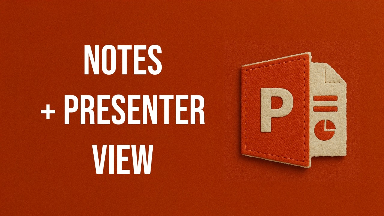 How to Use Notes and Presenter View in PowerPoint (Beginner Tutorial)