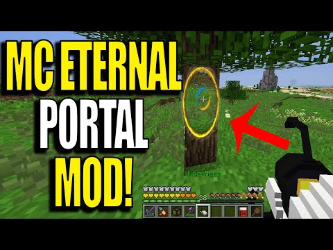 Minecraft MC Eternal Modpack Chapter 2 Ep 6 - Portal Mod!