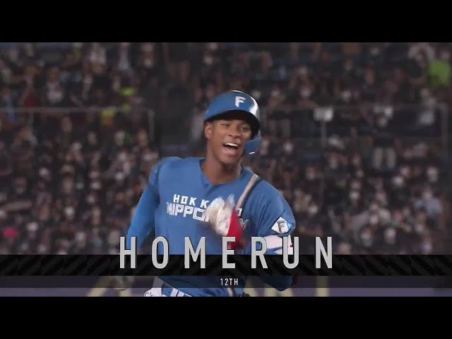 【5回表】逆風を切り裂いた!! ファイターズ・万波中正 バックスクリーンに飛び込む第12号ソロホームラン!! 2022年8月12日 千葉ロッテマリーンズ 対 北海道日本ハムファイターズ